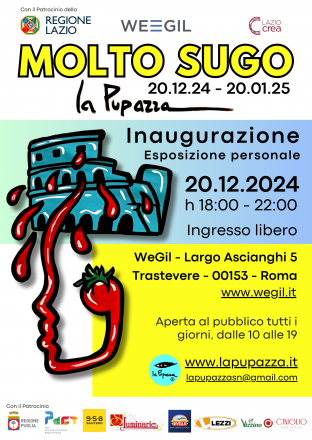 Molto sugo. la pupazza a roma